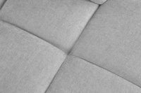 Kingsley Wide 4-Piece Modular U-Shaped Sectional Sofa with Double Chaises – Chenille Upholstery, Tufted Cushions & Oversized Ottoman for Family Comfort