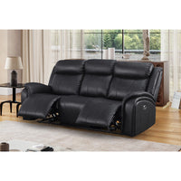 Javez Electric Recliner Sofa – Power Reclining Couch with USB Charging, Built-In Cup Holders & Sleek Modern Design