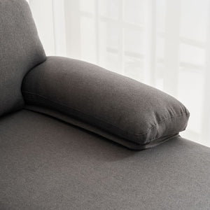 Shinelle Modular Velvet Sectional Sofa with Extra-Wide Chaise – U-Shaped Couch with Memory Foam Cushions & Removable Pillows