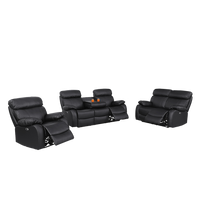 Javez Electric Recliner Sofa – Power Reclining Couch with USB Charging, Built-In Cup Holders & Sleek Modern Design