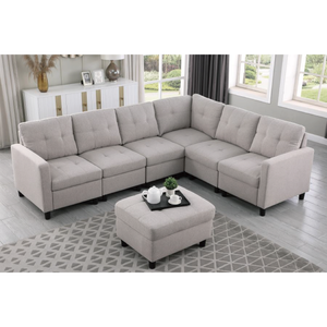 Mercola 7 - Piece Upholstered Sectional