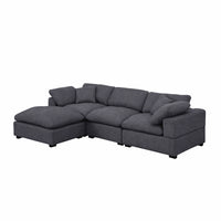 Cassie 4-Piece Large Sectional Sofa