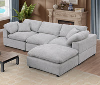 Cassie 4-Piece Large Sectional Sofa