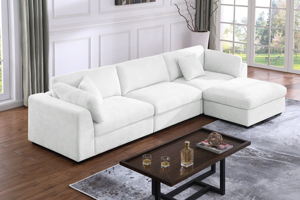 Luis Upholstered Wide Modular Sofa