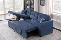 Joseph Sleeper Sofa Bed With Reversible Storage Chaise