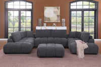 Kingsley Wide 4-Piece Upholstered U-Shape Sectional