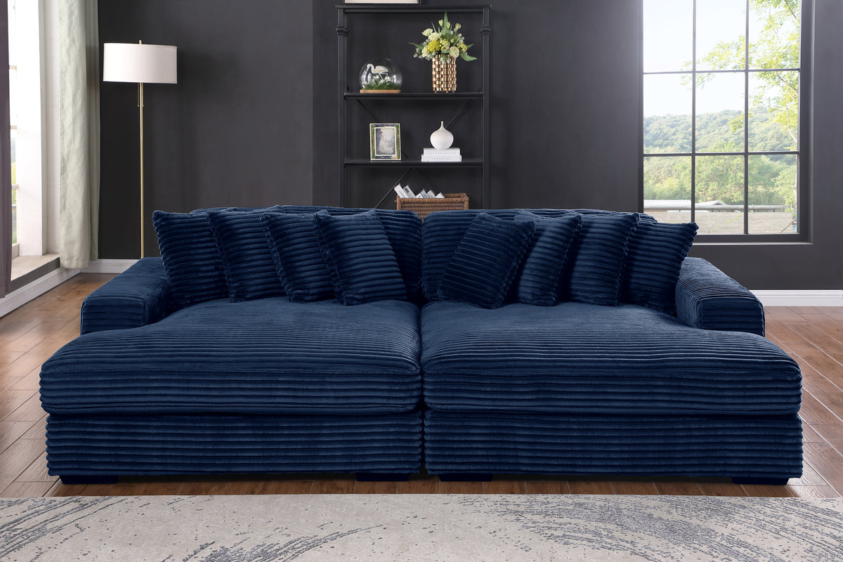 Karen Modular Large Double Chaise Sleeper Sofa