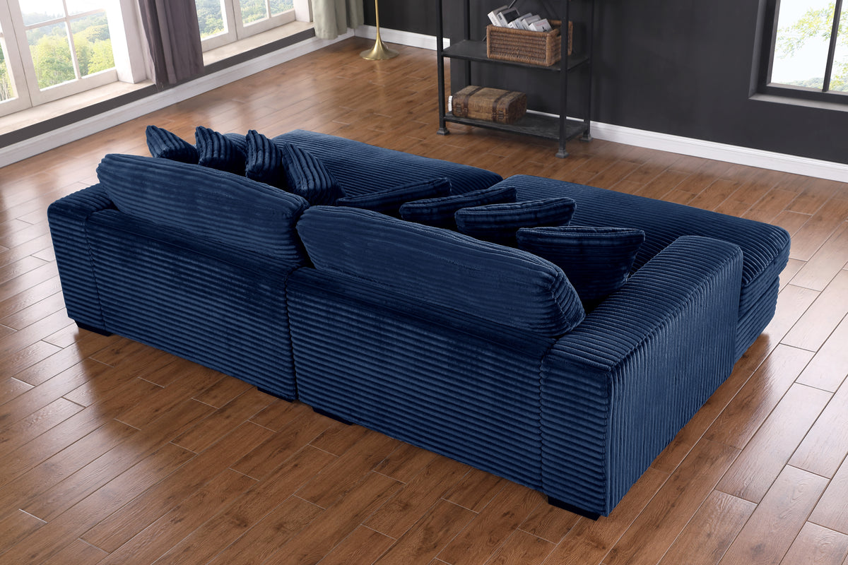 Karen Modular Large Double Chaise Sleeper Sofa