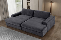 Karen Modular Large Double Chaise Sleeper Sofa