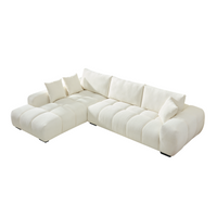 Canam L-shaped Upholstered Chaise Sectional Sofa