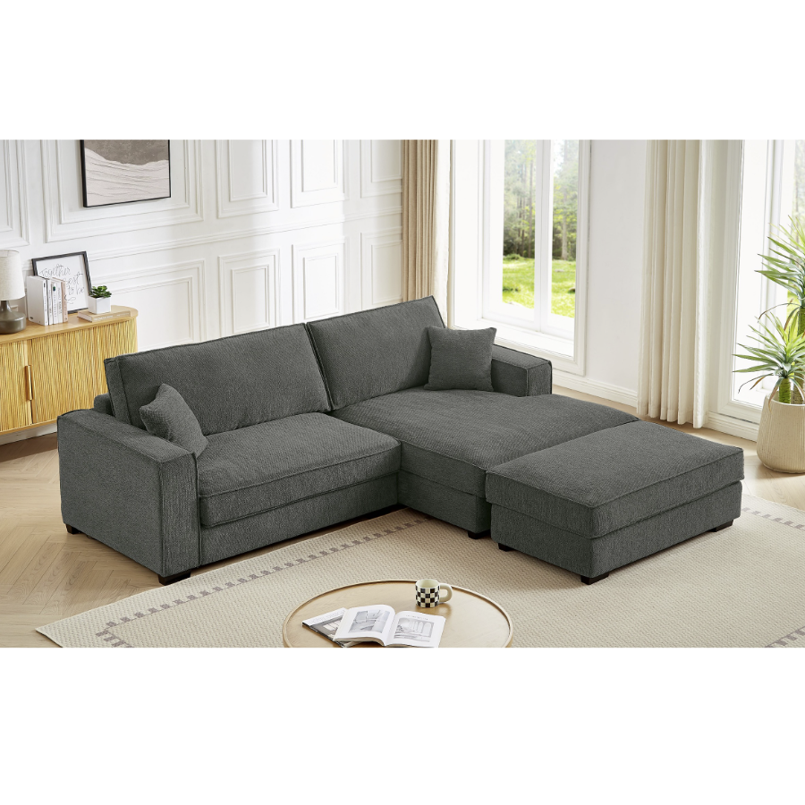 Chira Linen Fabric Sofa