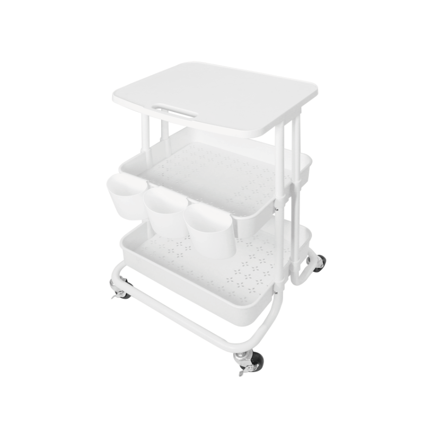 Carrello Mobile VERIMP 2 Ripiani - Organizzatore Per Casa E Ufficio