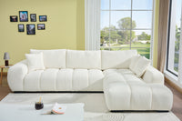 Canam L-shaped Upholstered Chaise Sectional Sofa