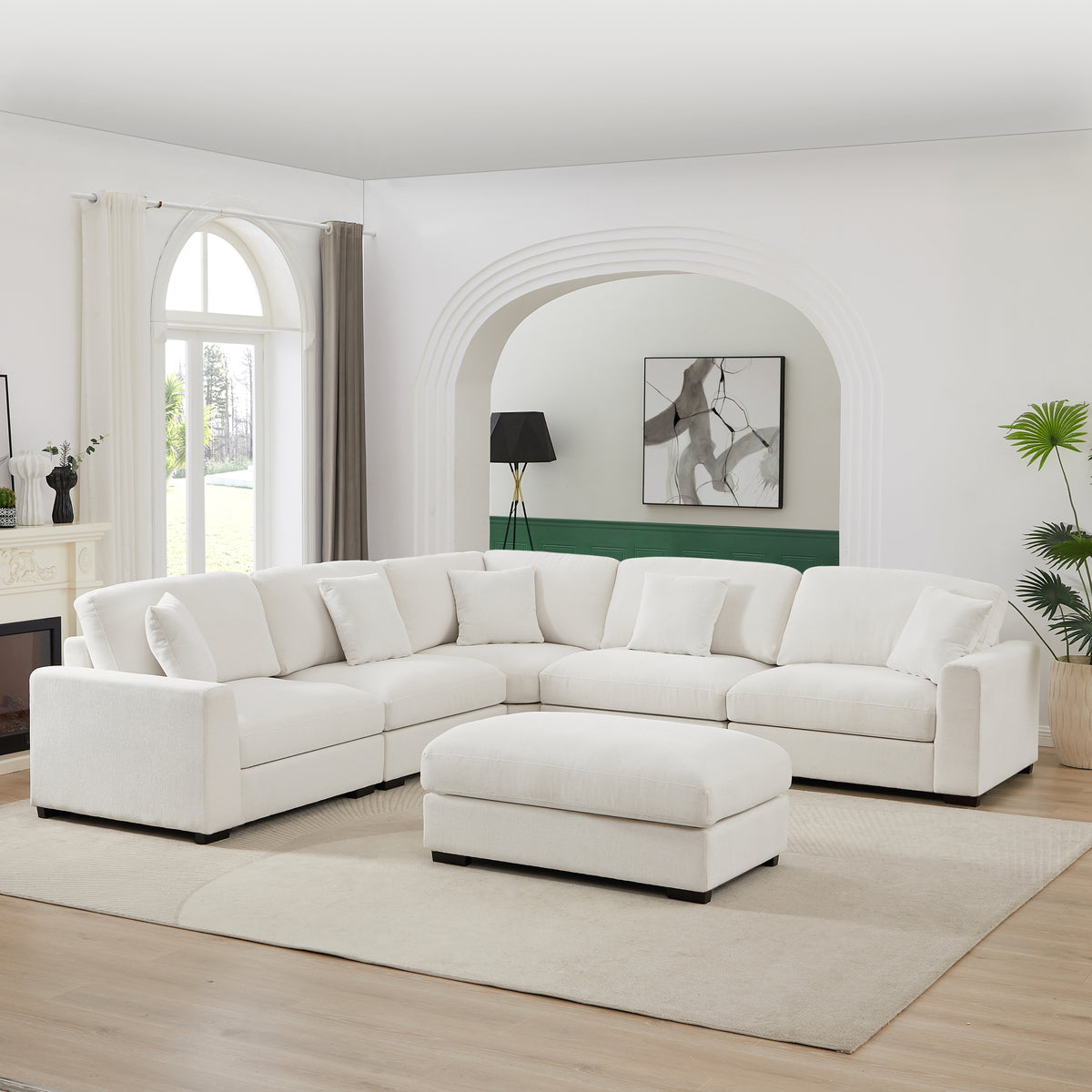 Avery Modern Style Sectional Sofa