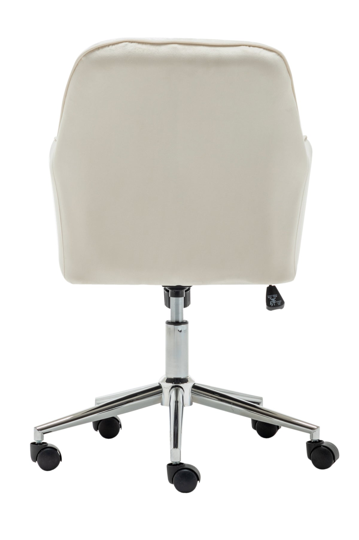 Mid-Back Modern Velvet Home Office Chair