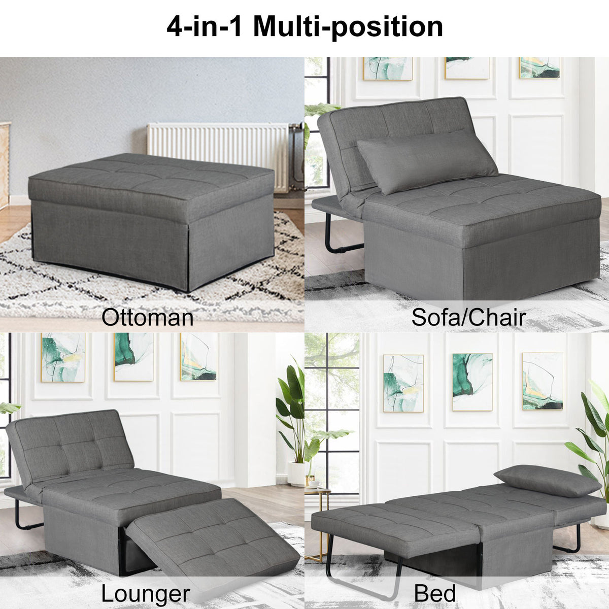 Folding Sofa Chair Bed