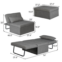 Folding Sofa Chair Bed